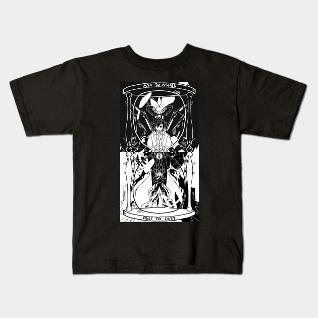 memento mori Kids T-Shirt by BeatBawksStudio